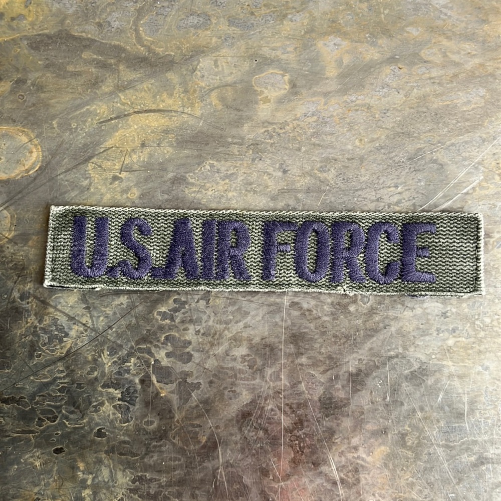 U.S. AIR FORCE embroidered tape patch - Vintage